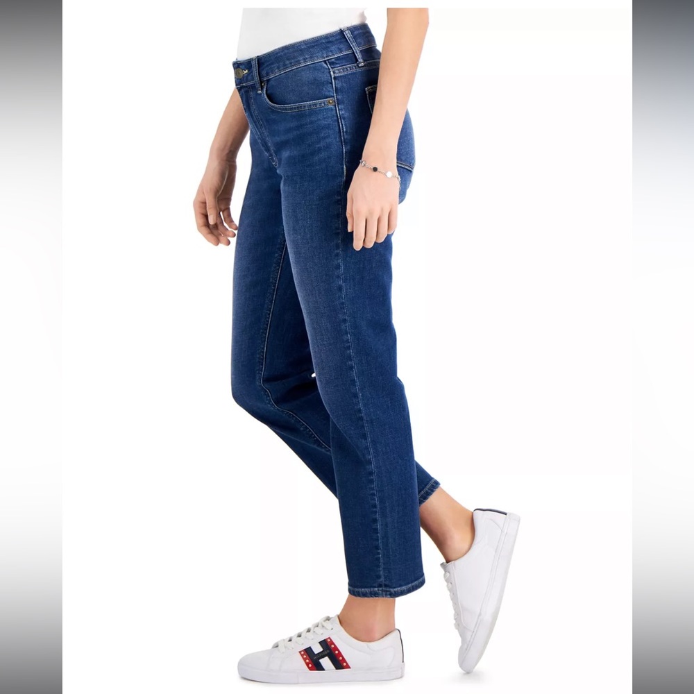 Tommy Hilfinger Women's Tribeca Straight-Leg Jeans Size 2 - Picture 2 of 16